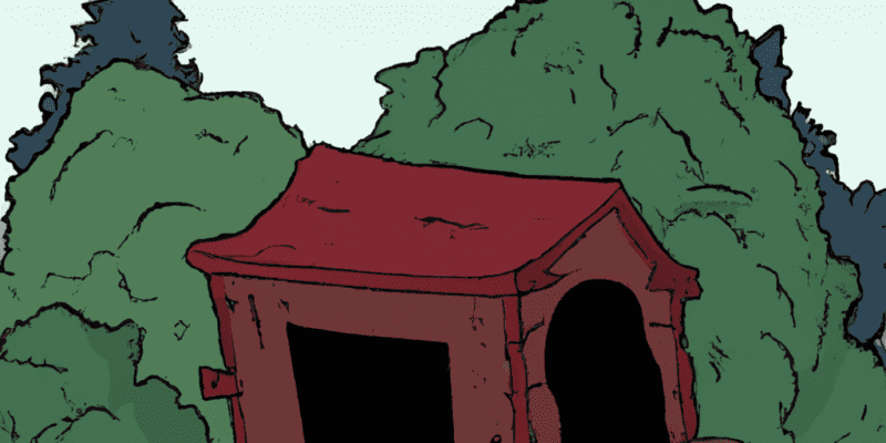 An image prompt for this story could be a picture of an old, abandoned house in the woods with a mysterious-looking box or chest in front of it.