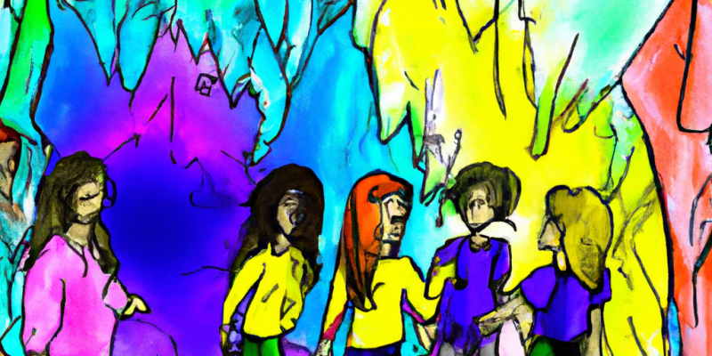 [Image prompt: A group of friends standing at the entrance of a glowing Crystal Cave, surrounded by shimmering crystals of every color imaginable.]